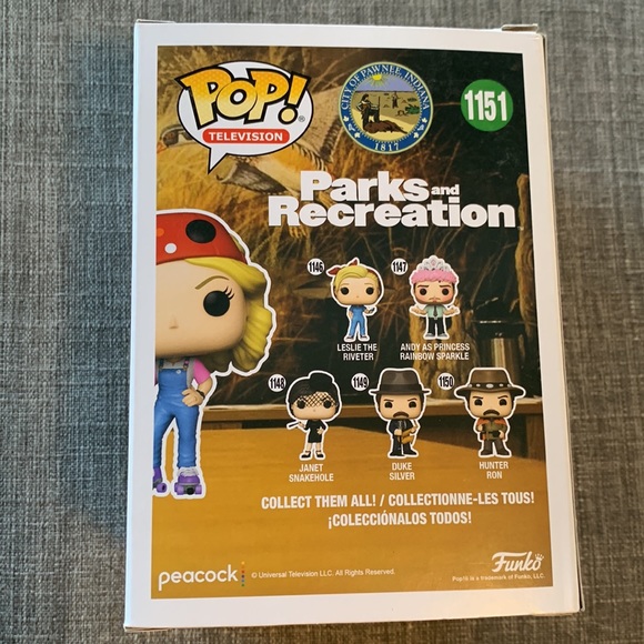 Funko Pop Television - Parks and Recreation - Filibuster Leslie 1151 - Picture 3 of 6